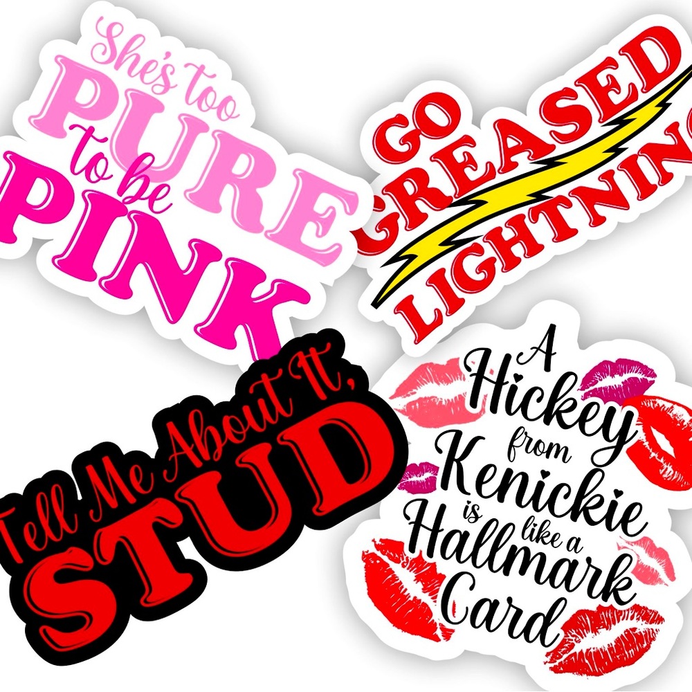 Grease Stickers
